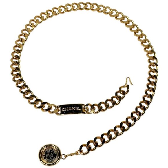 Chanel Accessories - Chanel CC Logo Chain Belt 31 Rue Cambon Gold Plated